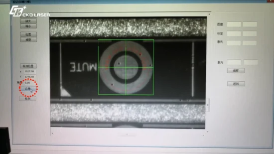 Микроэлектронный микрометр с полной герметизацией класса один, система лазерной сварки для маркировки крошечных пластиковых металлических компонентов с CCD-визуализацией